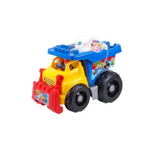 Truck with 32 Pieces Blocks
